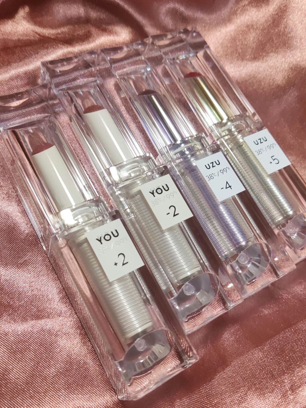  38°C / 99°F Lipstick <TOKYO>/UZU BY FLOWFUSHI/口紅を使ったクチコミ（2枚目）