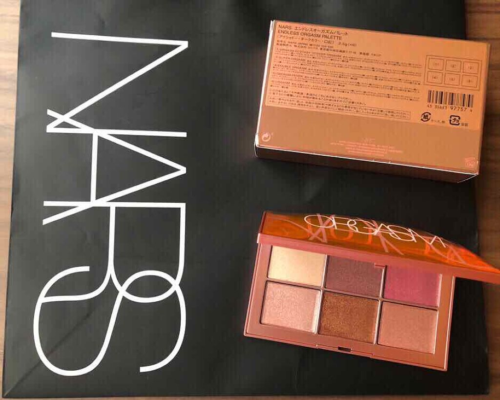 エンドレスオーガズムパレット/NARS/アイシャドウパレットを使ったクチコミ（2枚目）