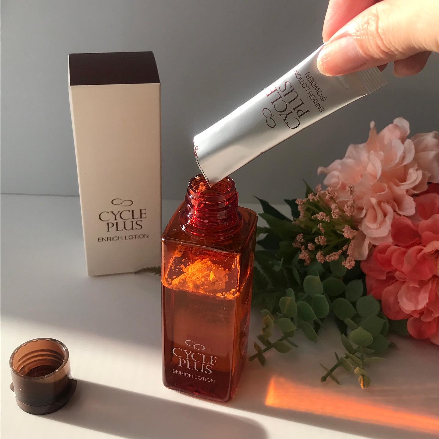 エンリッチ ローション/サイクルプラス/化粧水を使ったクチコミ（2枚目）