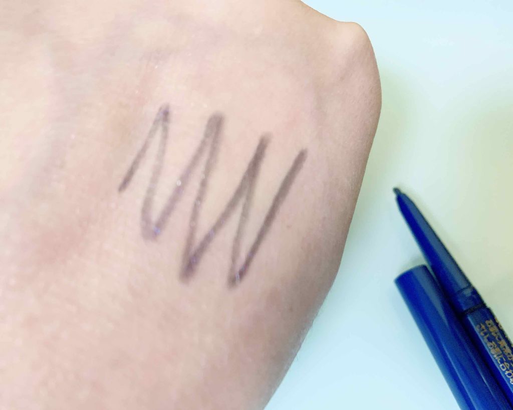 ジェルアイライナー 40 ネイビー/CEZANNE/ジェルアイライナーを使ったクチコミ（3枚目）