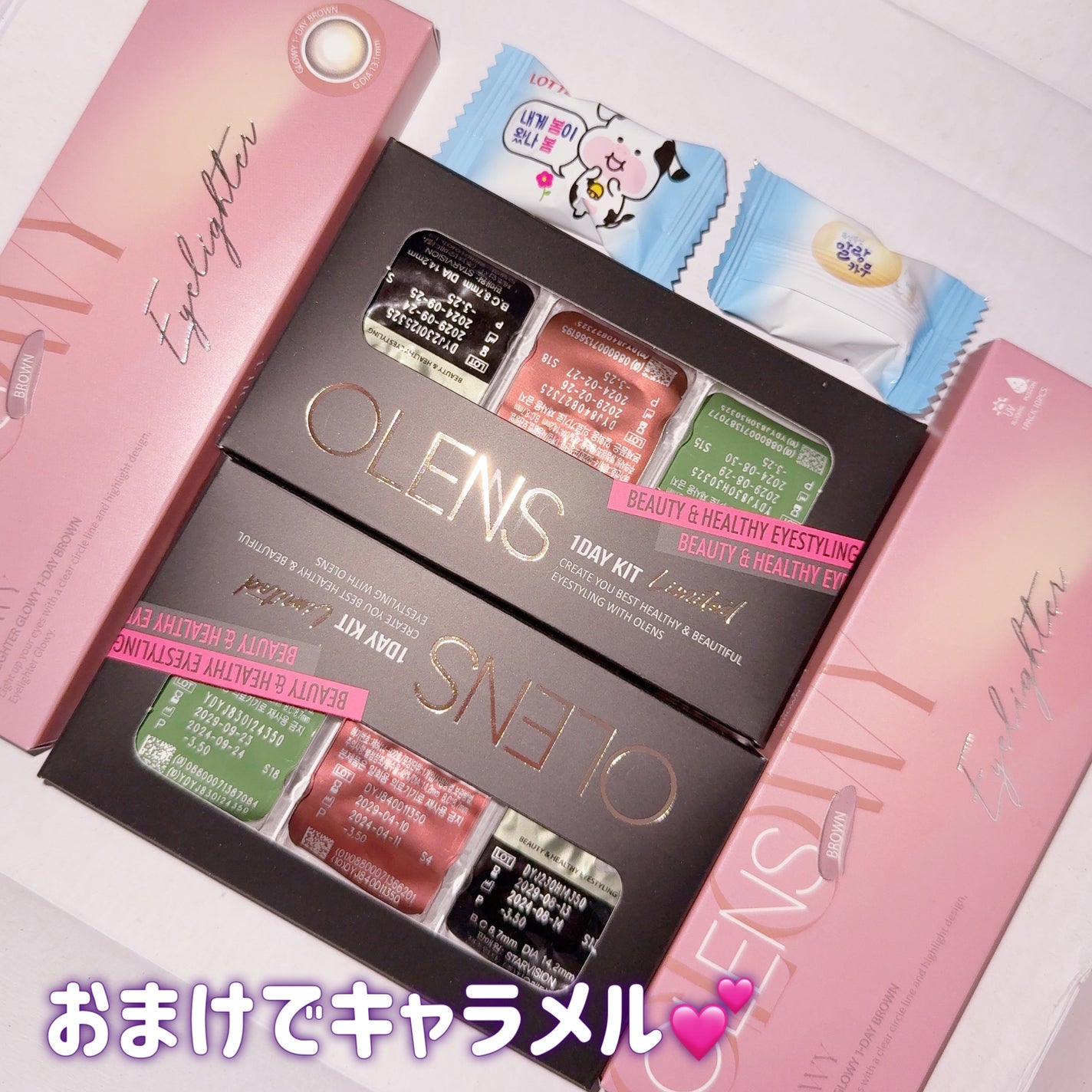 Glowy 1day/OLENS/ワンデー(1DAY)カラコンを使ったクチコミ(3枚目)