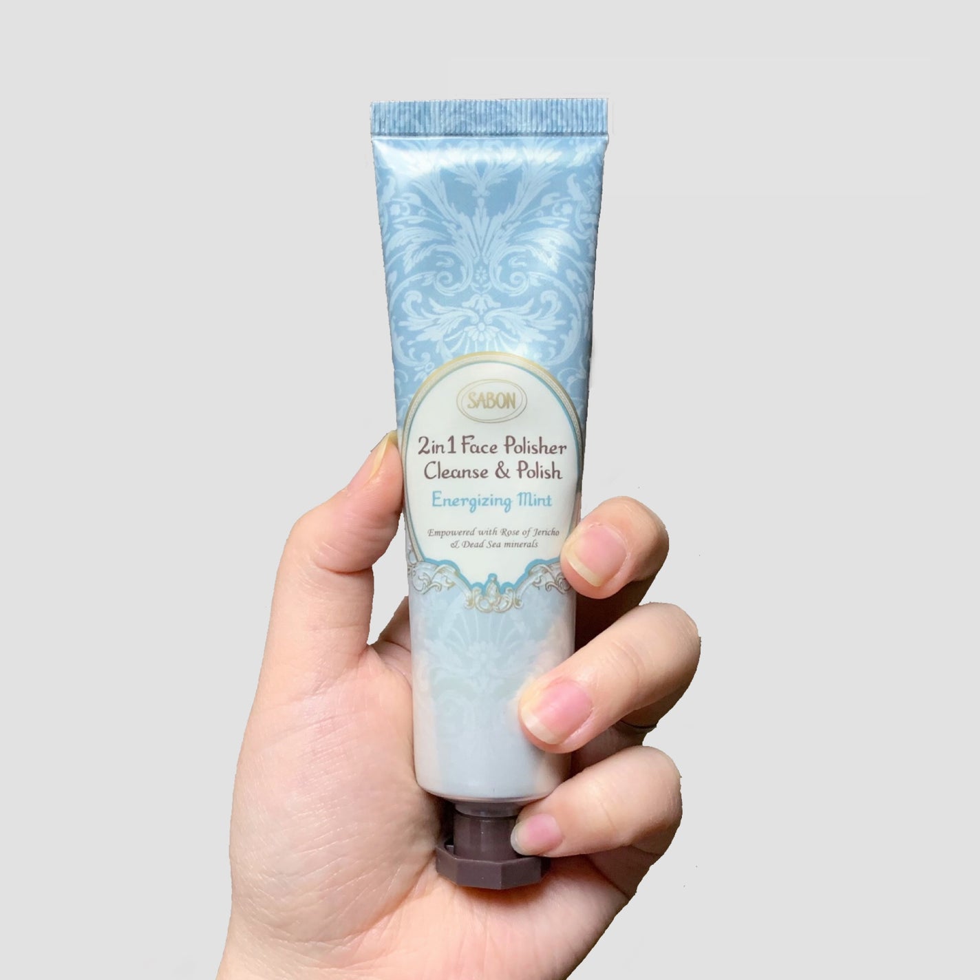 フェイスポリッシャー リフレッシング(ミント)/SABON/スクラブ・ゴマージュを使ったクチコミ(3枚目)