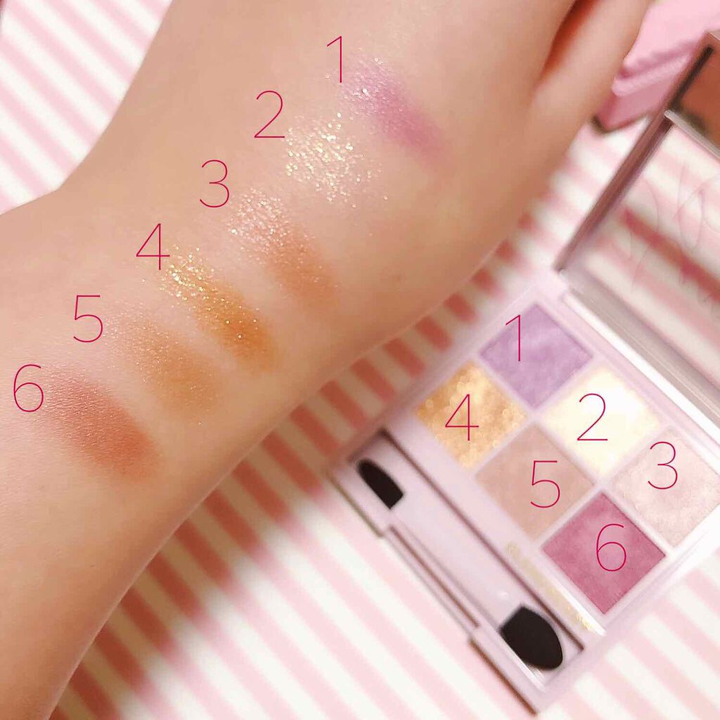 オーラクリエイション/BLEND BERRY/アイシャドウパレットを使ったクチコミ（2枚目）