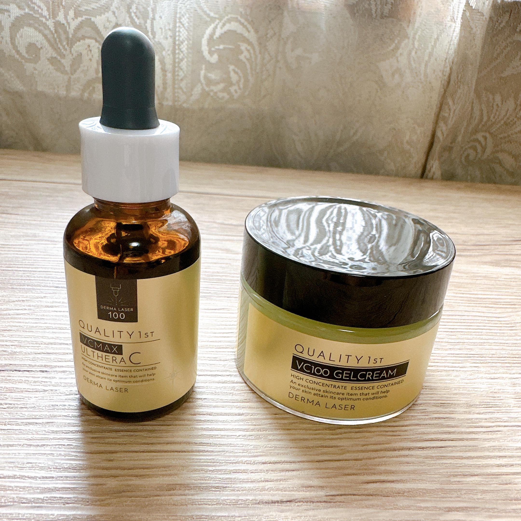 ダーマレーザー スーパーVC100ジェルクリーム/クオリティファースト/フェイスクリームを使ったクチコミ（2枚目）