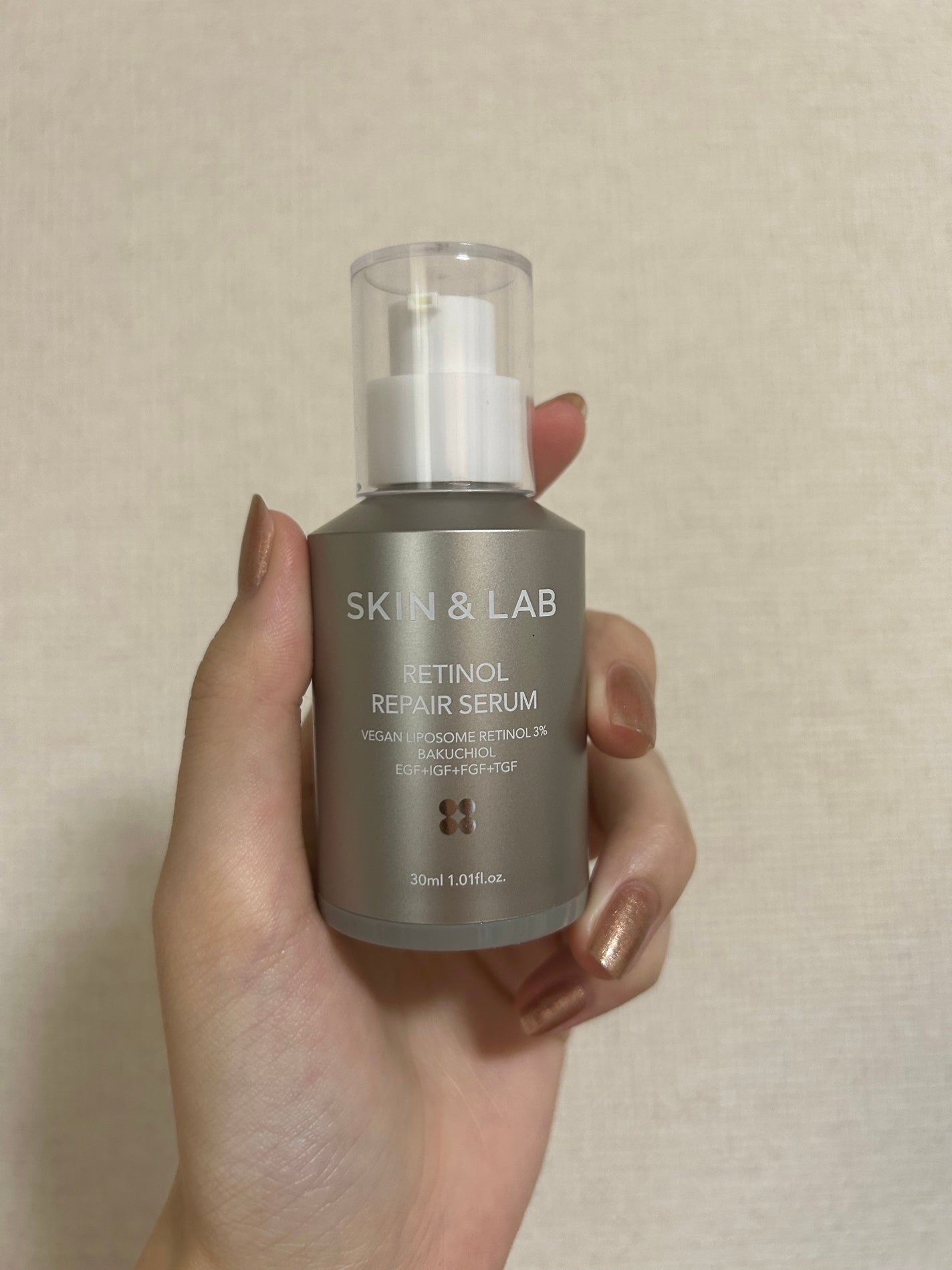 ヴィーガンリポソームレチノールセラム/SKIN&LAB/美容液を使ったクチコミ(1枚目)