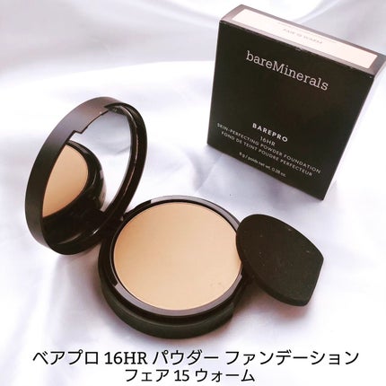 ベアプロ 16HR パウダー ファンデーション/bareMinerals/パウダーファンデーションを使ったクチコミ(2枚目)