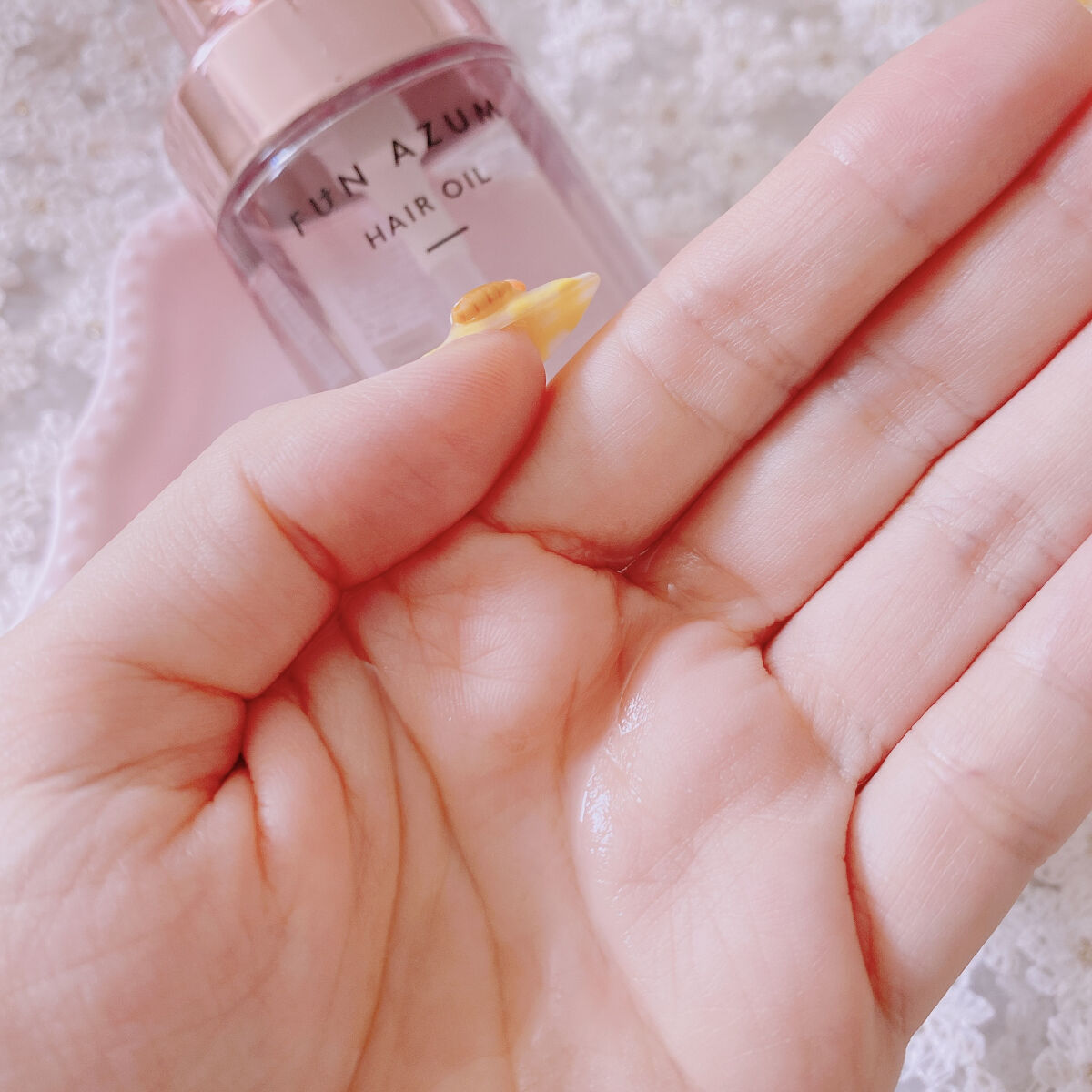 ストレート＆ダメージリペア ヘアオイル/FUN AZUM/ヘアオイルを使ったクチコミ（2枚目）