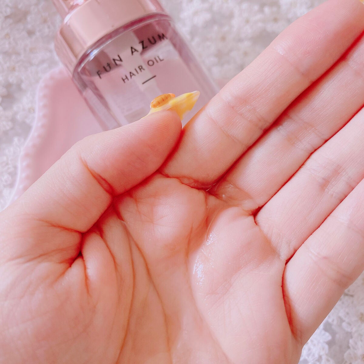 ストレート&ダメージリペア ヘアオイル/FUN AZUM/ヘアオイルを使ったクチコミ(2枚目)