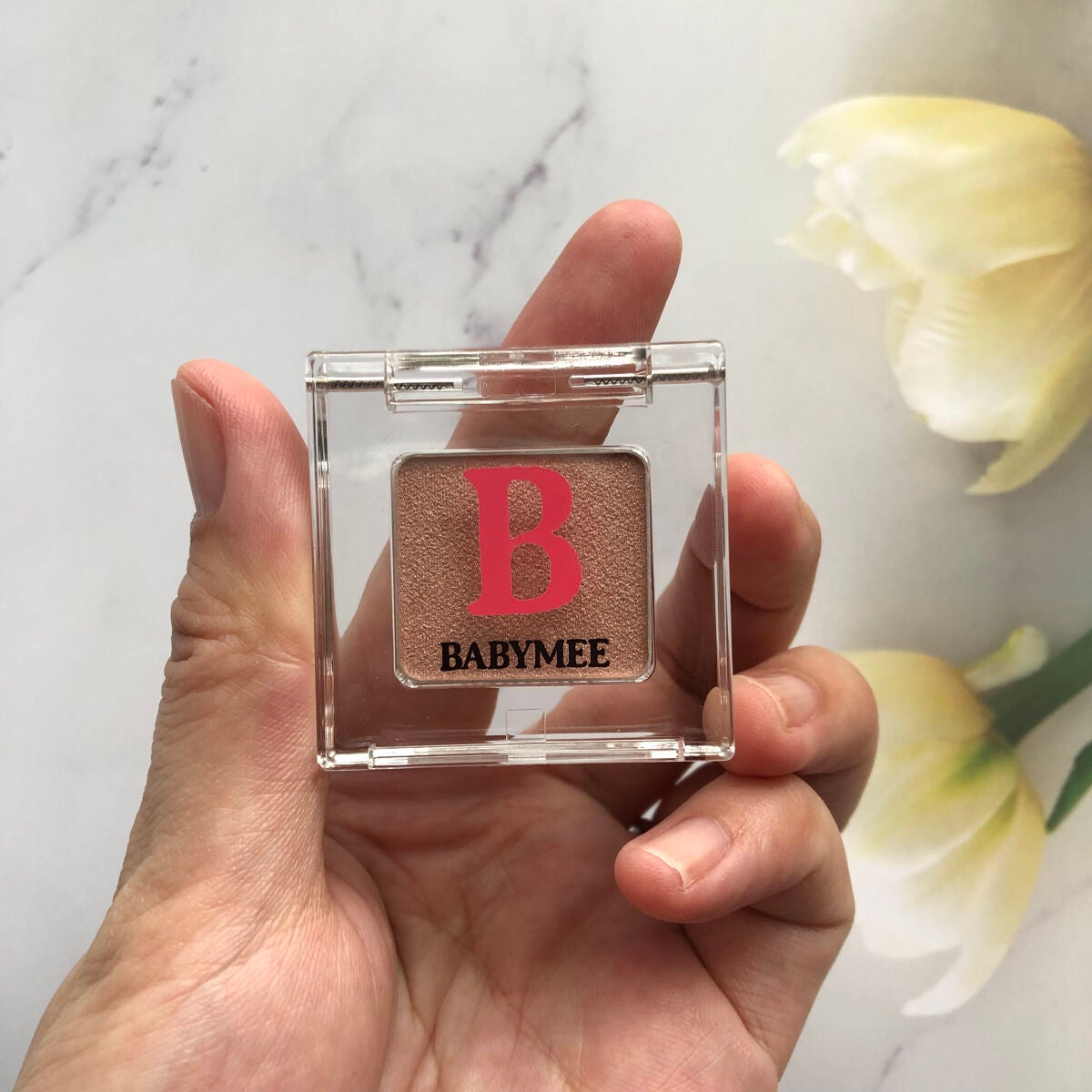ニュアンスカラー シャドウ/BABYMEE/単色アイシャドウを使ったクチコミ(2枚目)