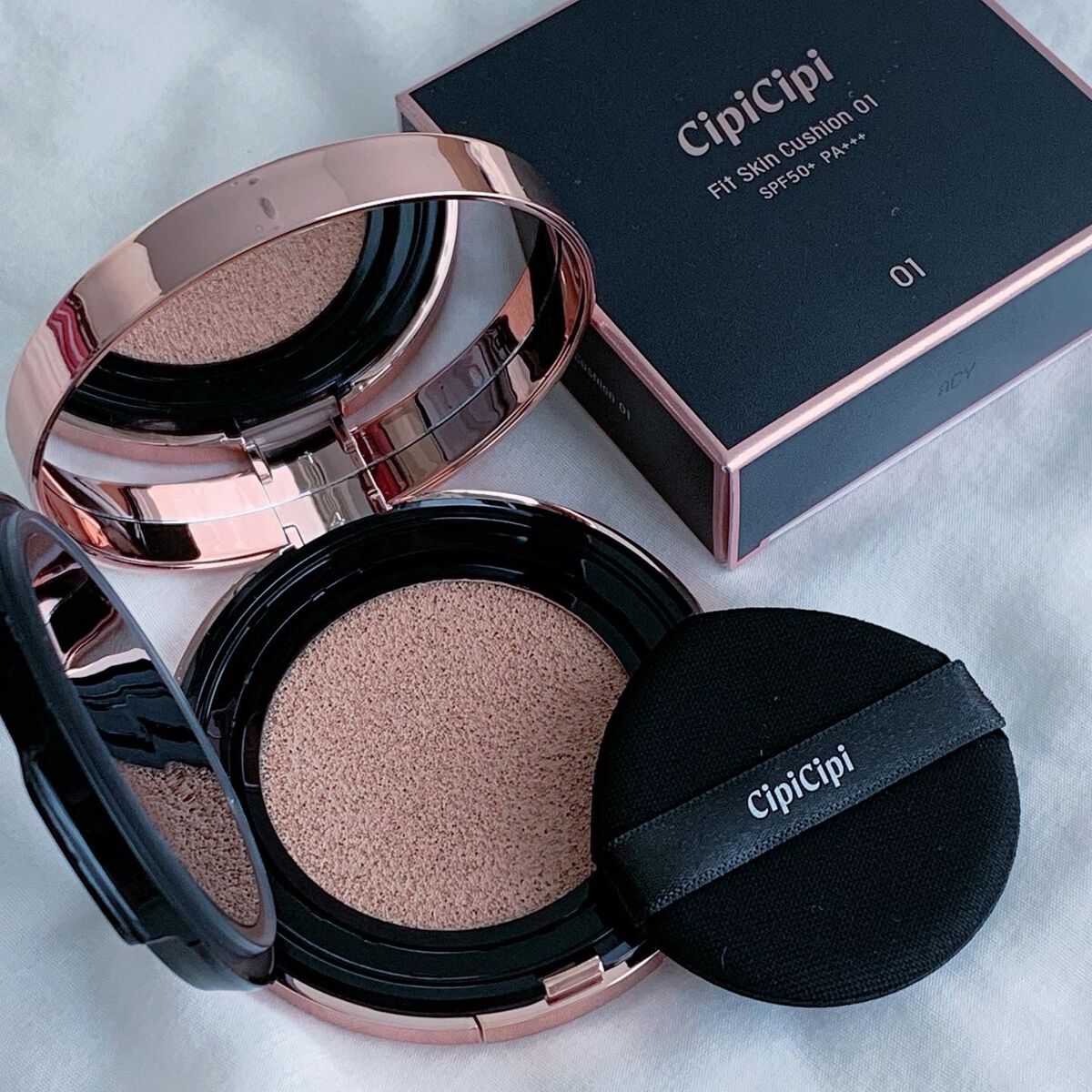 シピシピ フィットスキンクッション/CipiCipi/クッションファンデーションを使ったクチコミ(2枚目)