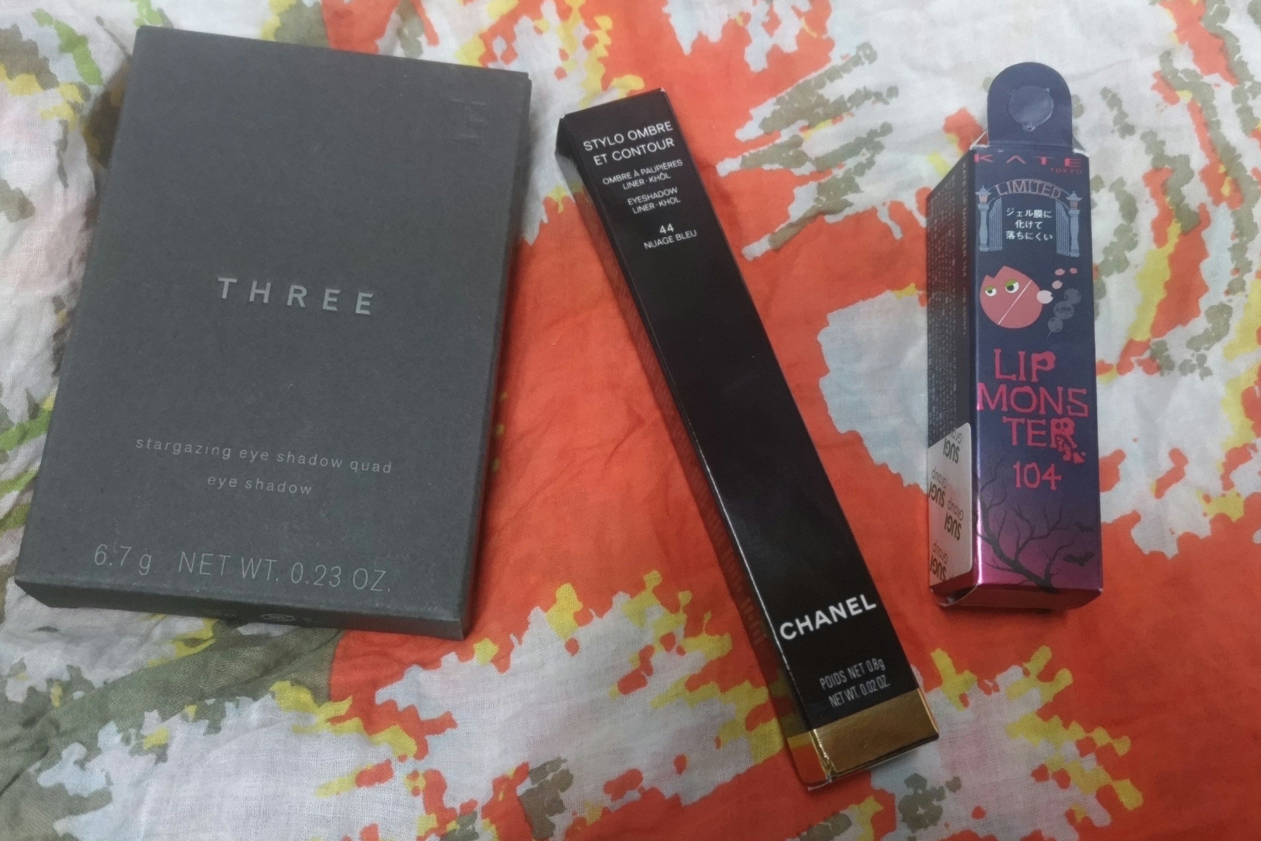 THREE スターゲージング アイシャドウクアッド/THREE/アイシャドウパレットを使ったクチコミ（1枚目）