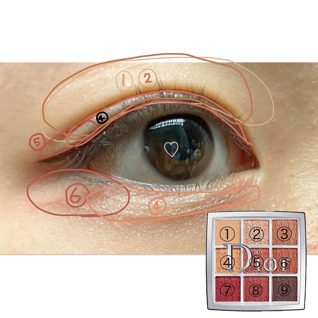 ディオール バックステージ アイ パレット/Dior/アイシャドウパレットを使ったクチコミ(2枚目)