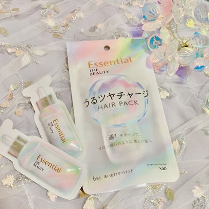 ザビューティ うるツヤチャージヘアパック/エッセンシャル/ヘアマスク・ヘアパックを使ったクチコミ(1枚目)