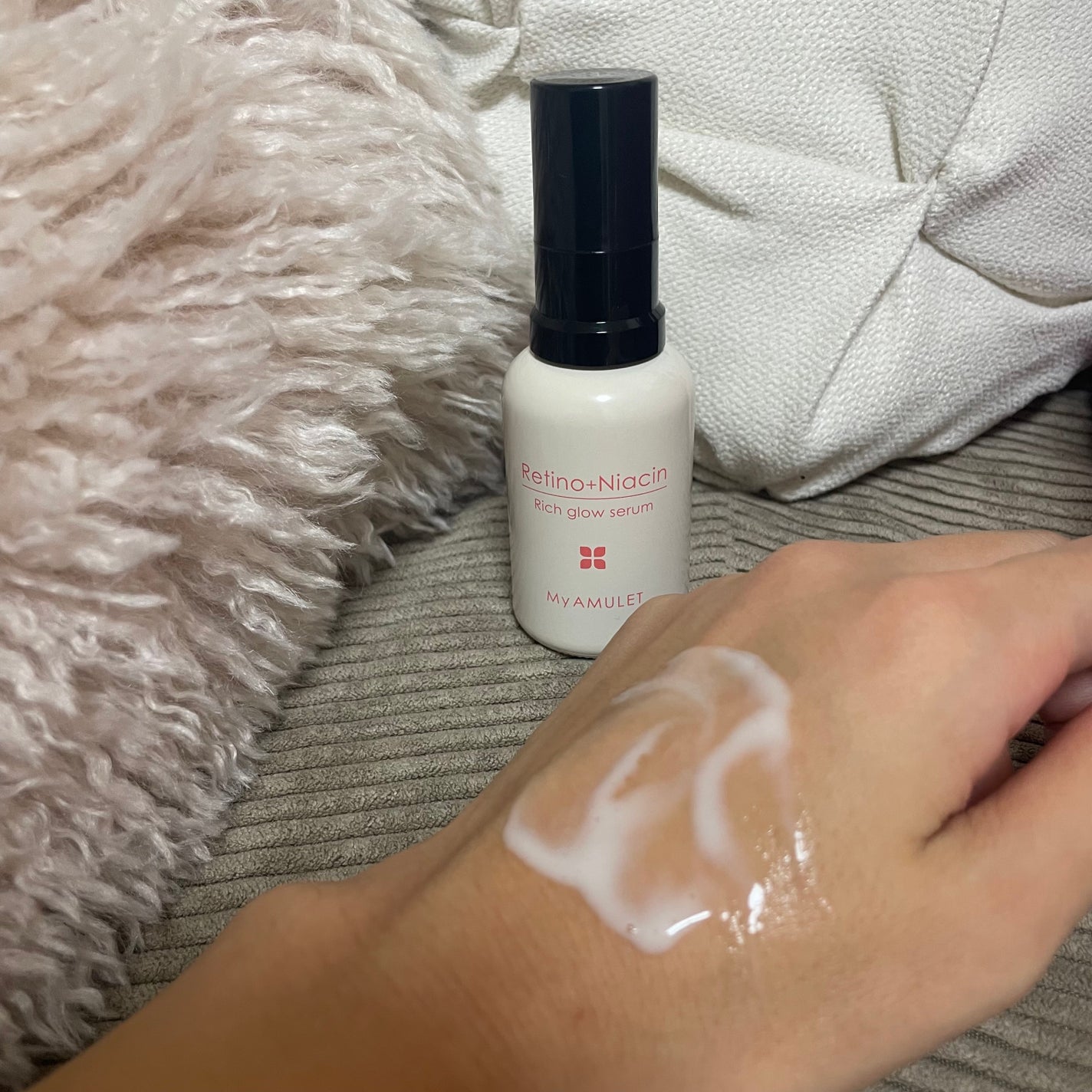 リッチグロウセラム/My AMULET/美容液を使ったクチコミ(3枚目)