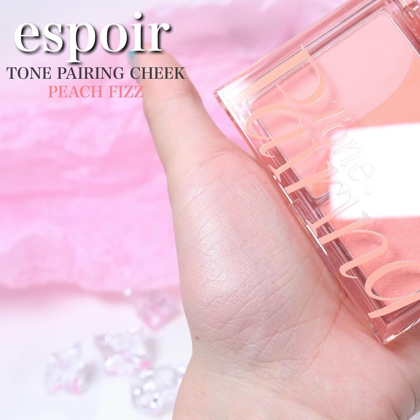 トーンペアリングチーク/espoir/パウダーチークを使ったクチコミ（3枚目）