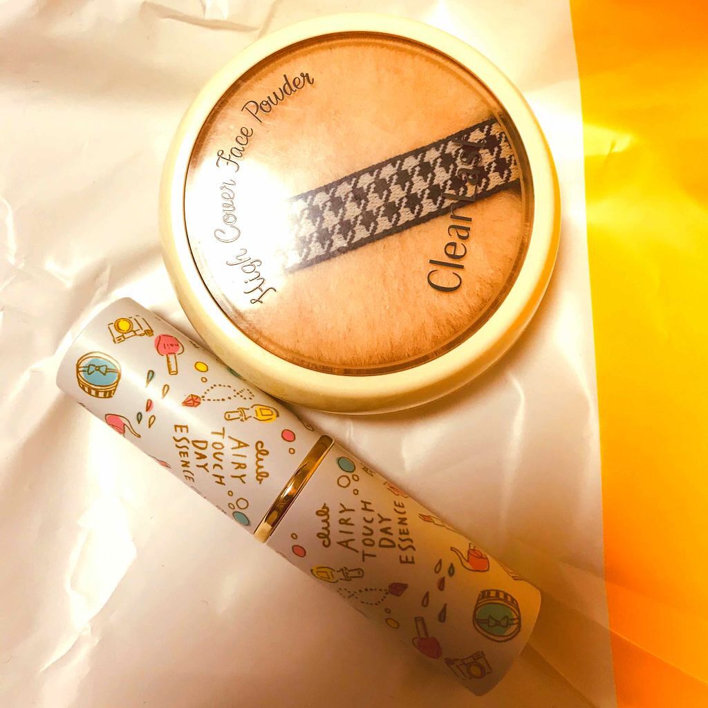 フェイスパウダー ハイカバー  白肌オークル/クリアラスト/プレストパウダーを使ったクチコミ（1枚目）