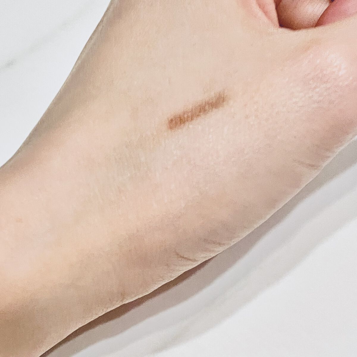 ブラシ付きアイブロウ繰り出し/CEZANNE/アイブロウペンシルを使ったクチコミ（2枚目）