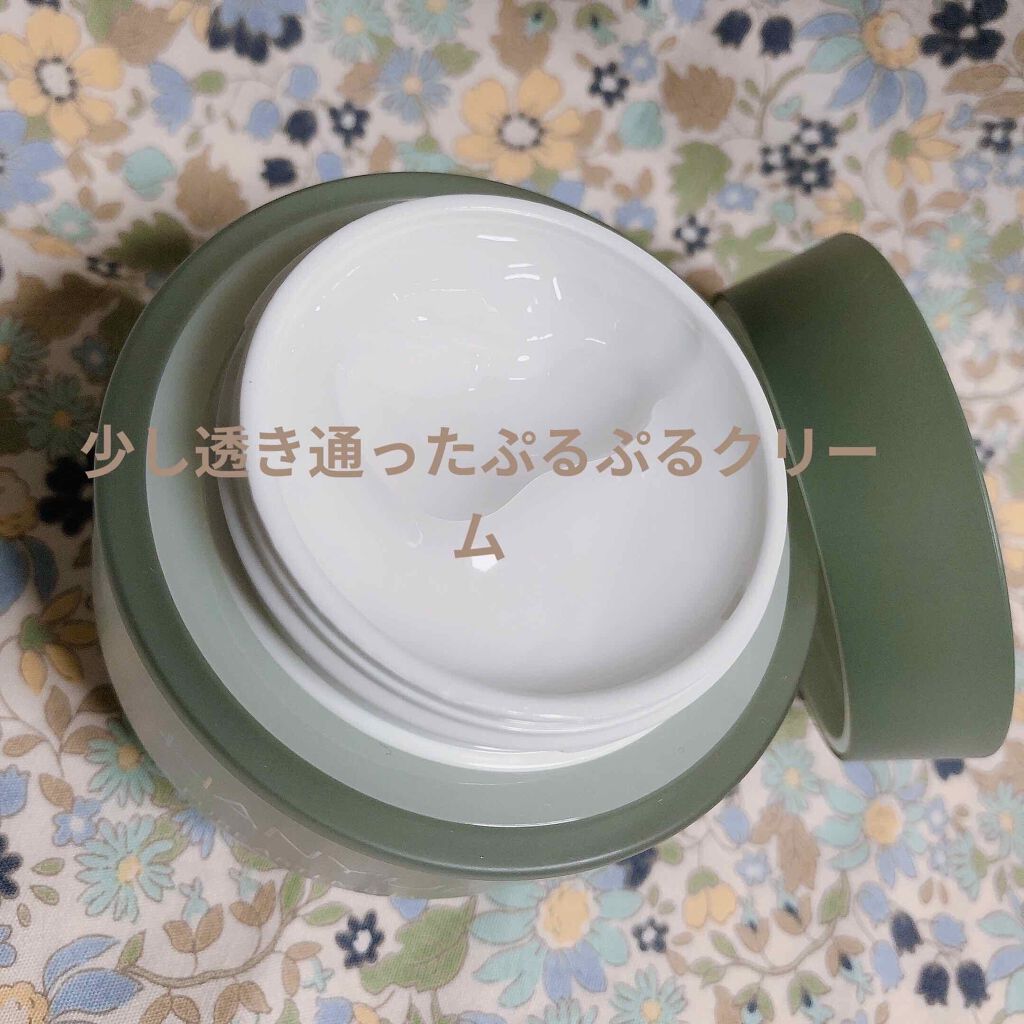 ピュアアルテミシア カーミングウォータークリーム/HANYUL(ハンユル)/フェイスクリームを使ったクチコミ(2枚目)