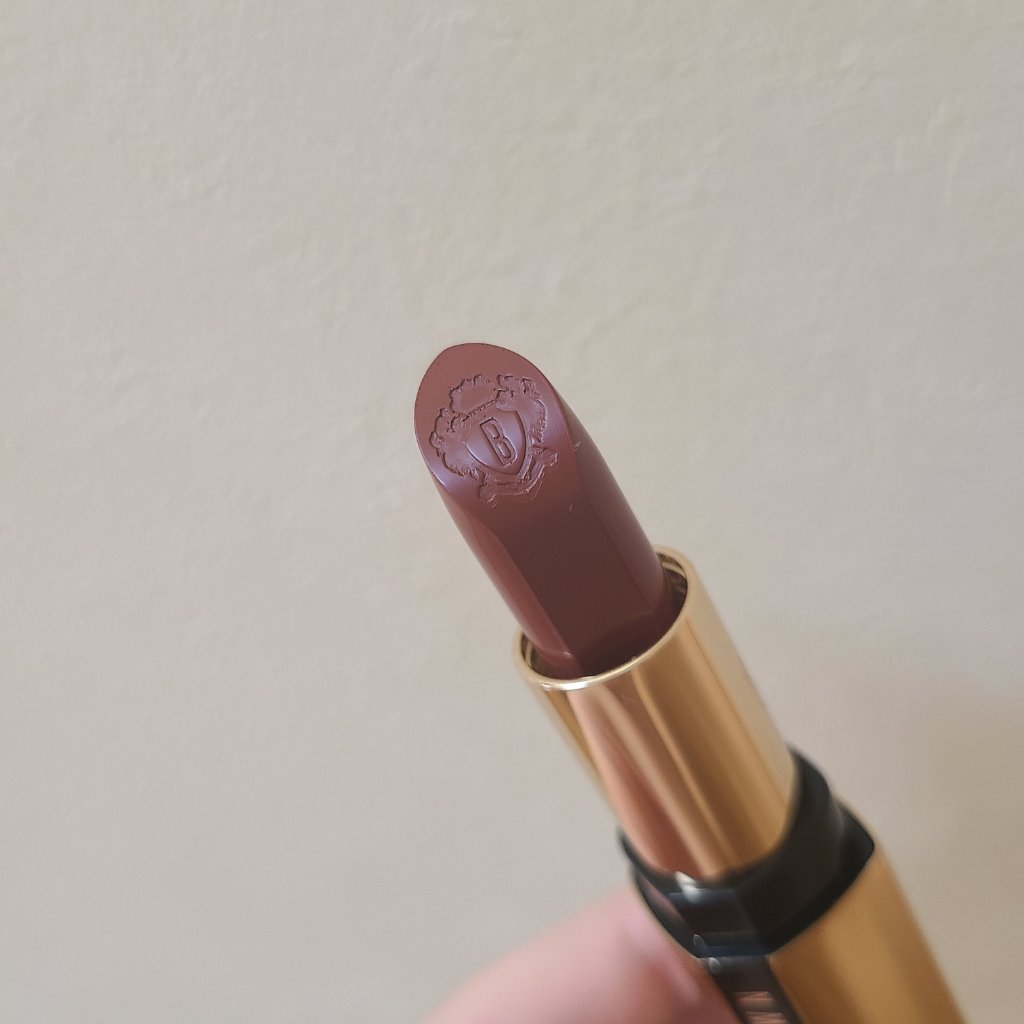 リュクス リップスティック  366 バーントローズ/BOBBI BROWN/口紅を使ったクチコミ（2枚目）