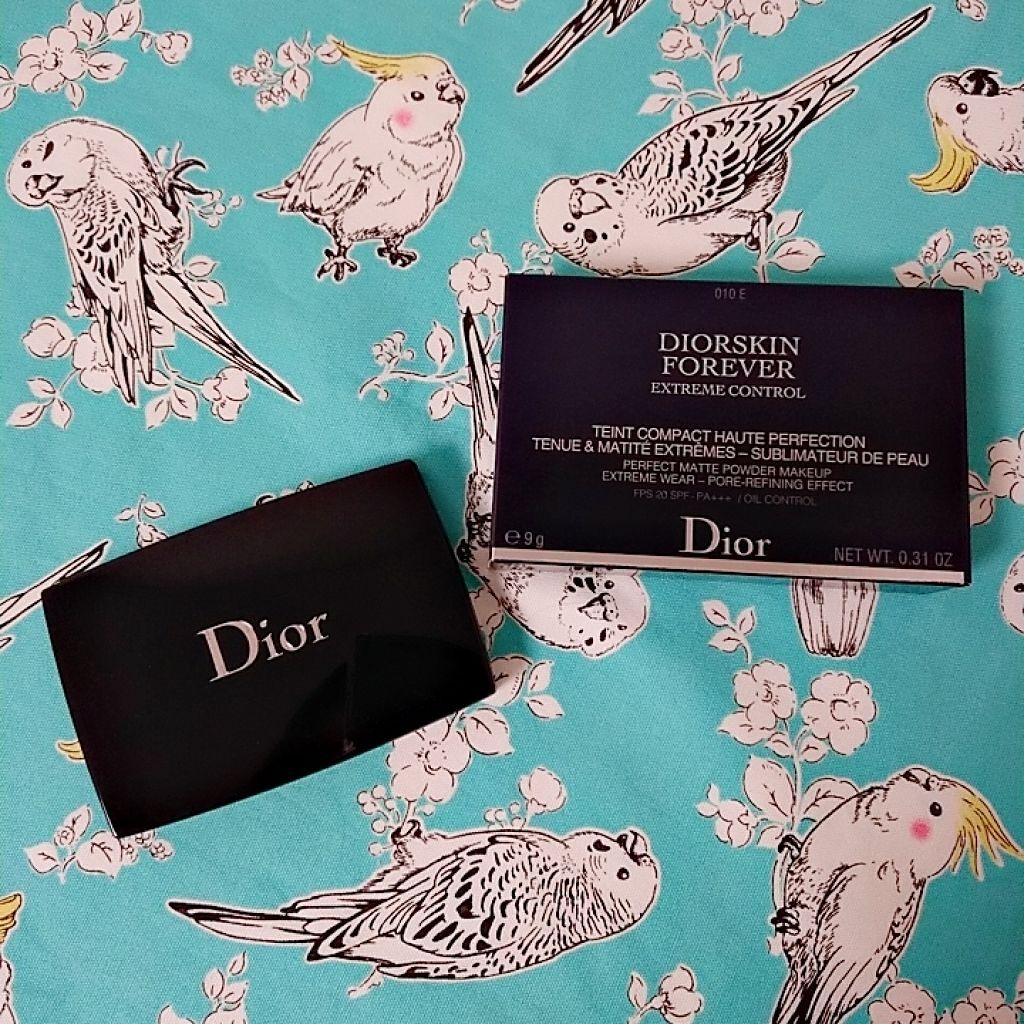ディオールスキン フォーエヴァー コンパクト エクストレム コントロール/Dior/パウダーファンデーションを使ったクチコミ(1枚目)