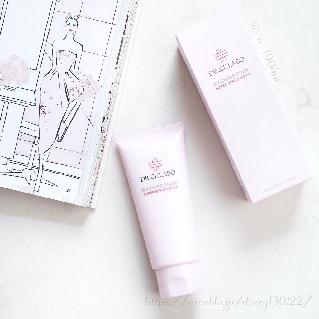 ウォッシングフォーム センシティブEX/ドクターシーラボⓇ/洗顔フォームを使ったクチコミ(1枚目)