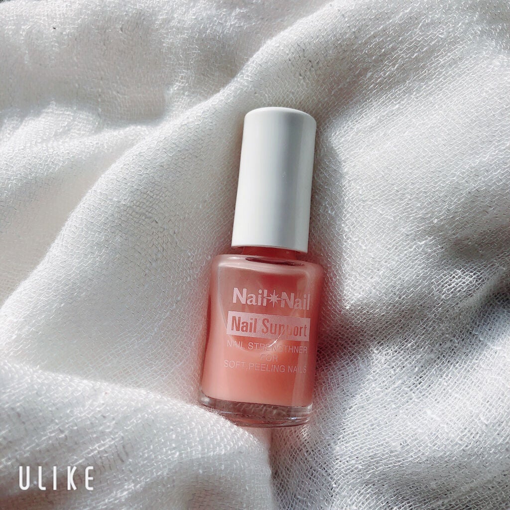 ネイルサポート ピンク/ネイルネイル/ネイルベースコートを使ったクチコミ(3枚目)