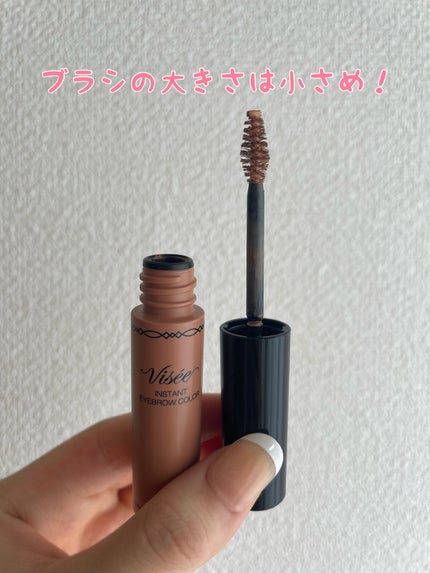 ヴィセ リシェ インスタント アイブロウ カラー BR-2 ピンクアッシュ/Visée/眉マスカラを使ったクチコミ(3枚目)