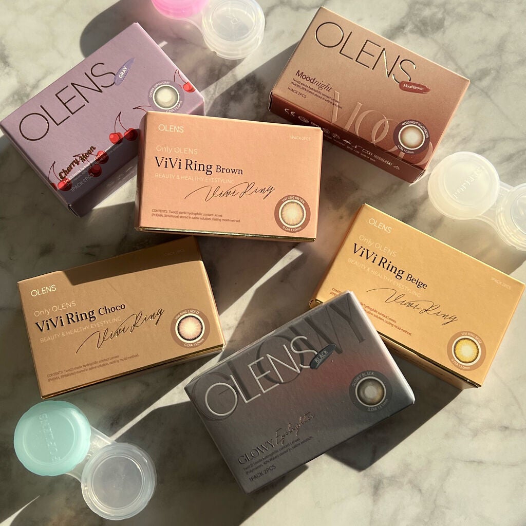 Cherry moon 1Month/OLENS/カラーコンタクトレンズを使ったクチコミ(10枚目)