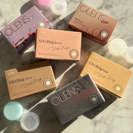 Cherry moon 1Month/OLENS/カラーコンタクトレンズを使ったクチコミ(10枚目)