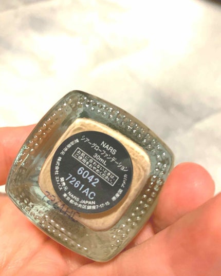 シアーグローファンデーション 6042 MONT BLANC/NARS/リキッドファンデーションの画像