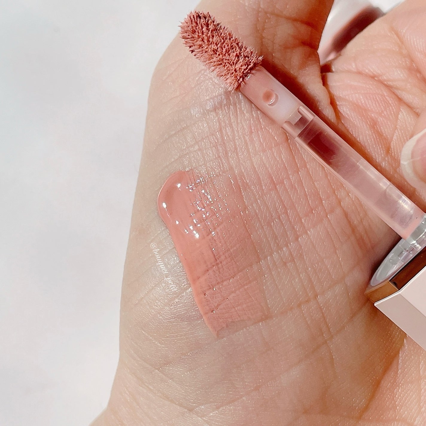 ペタルドロップリキッドブラッシャー/DEAR DAHLIA/リキッドチークを使ったクチコミ(4枚目)