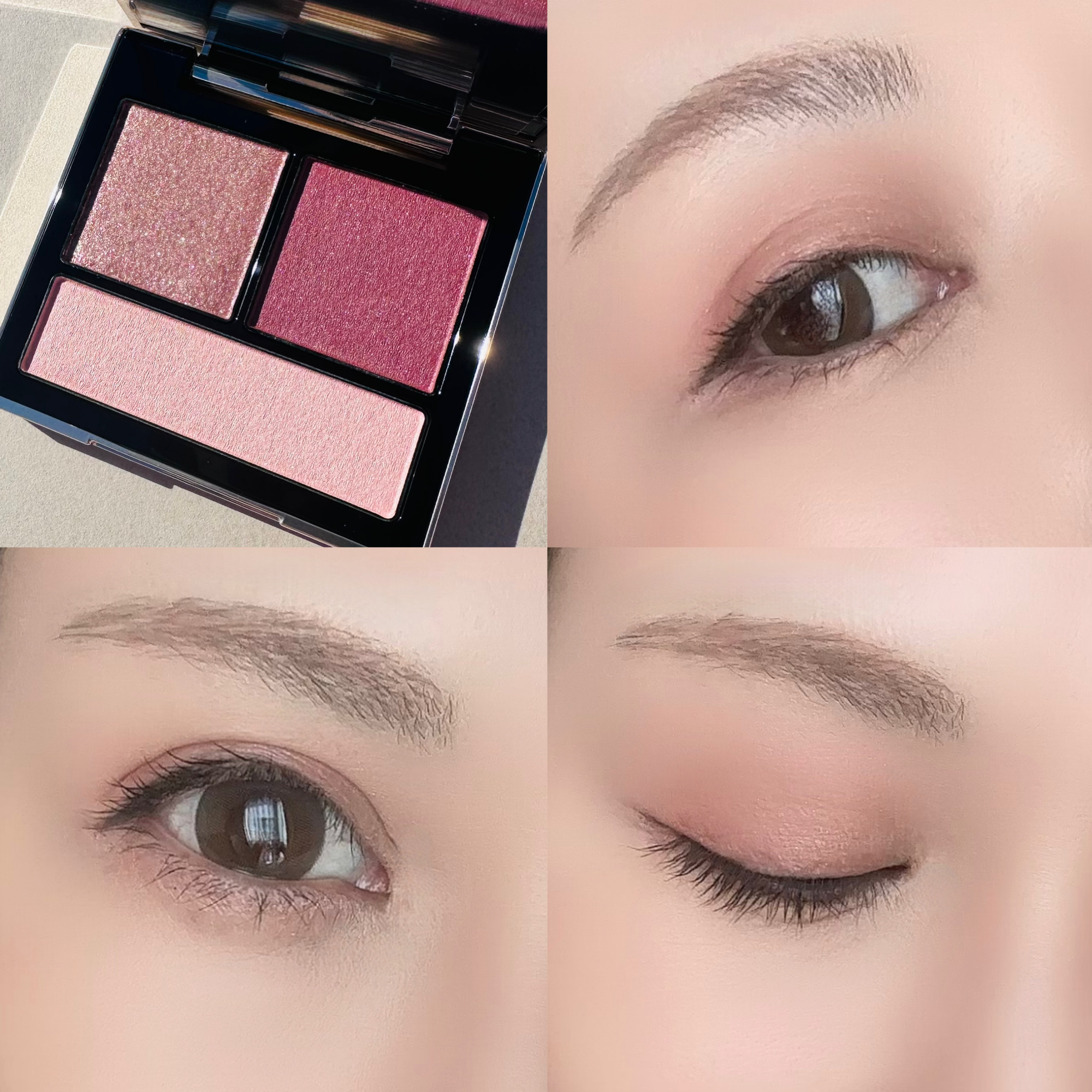 テイラード カラー アイズ 02 Girl Like Me/SNIDEL BEAUTY/アイシャドウパレットを使ったクチコミ（3枚目）