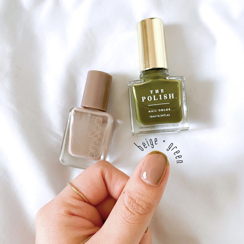 ムードペブルネイル/rom&nd/マニキュアを使ったクチコミ（1枚目）