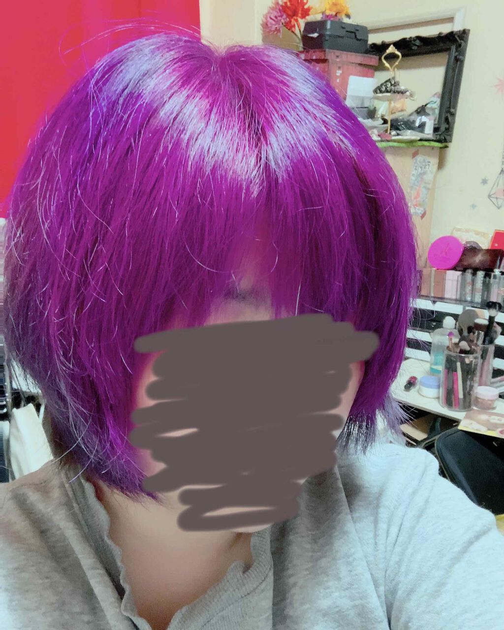 ヘアカラークリーム/マニックパニック/ヘアカラーを使ったクチコミ(1枚目)