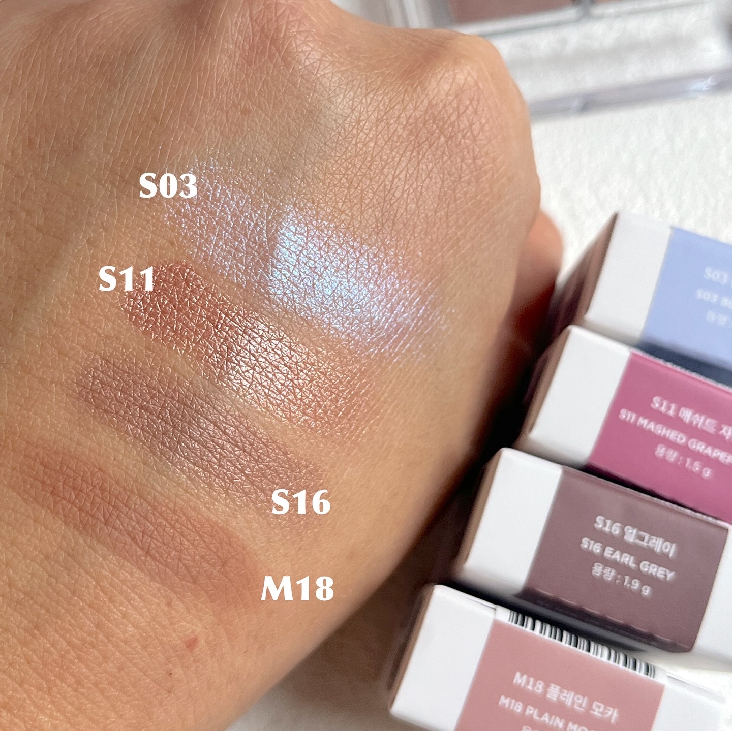 スライドインシングル/rom&nd/単色アイシャドウを使ったクチコミ（3枚目）