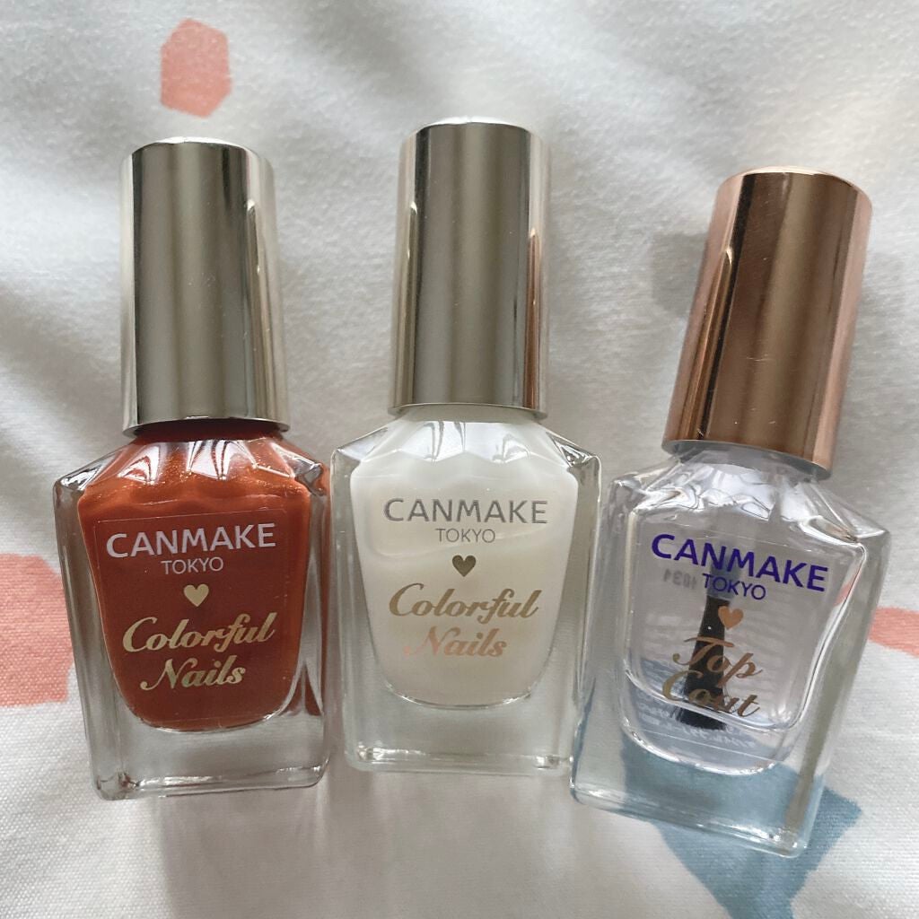 カラフルネイルズ/キャンメイク/マニキュアを使ったクチコミ(3枚目)