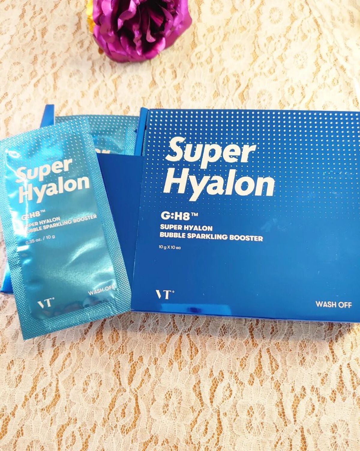 スーパーヒアルロン バブルスパークリングブースター/VT/洗い流すパック・マスクを使ったクチコミ(2枚目)