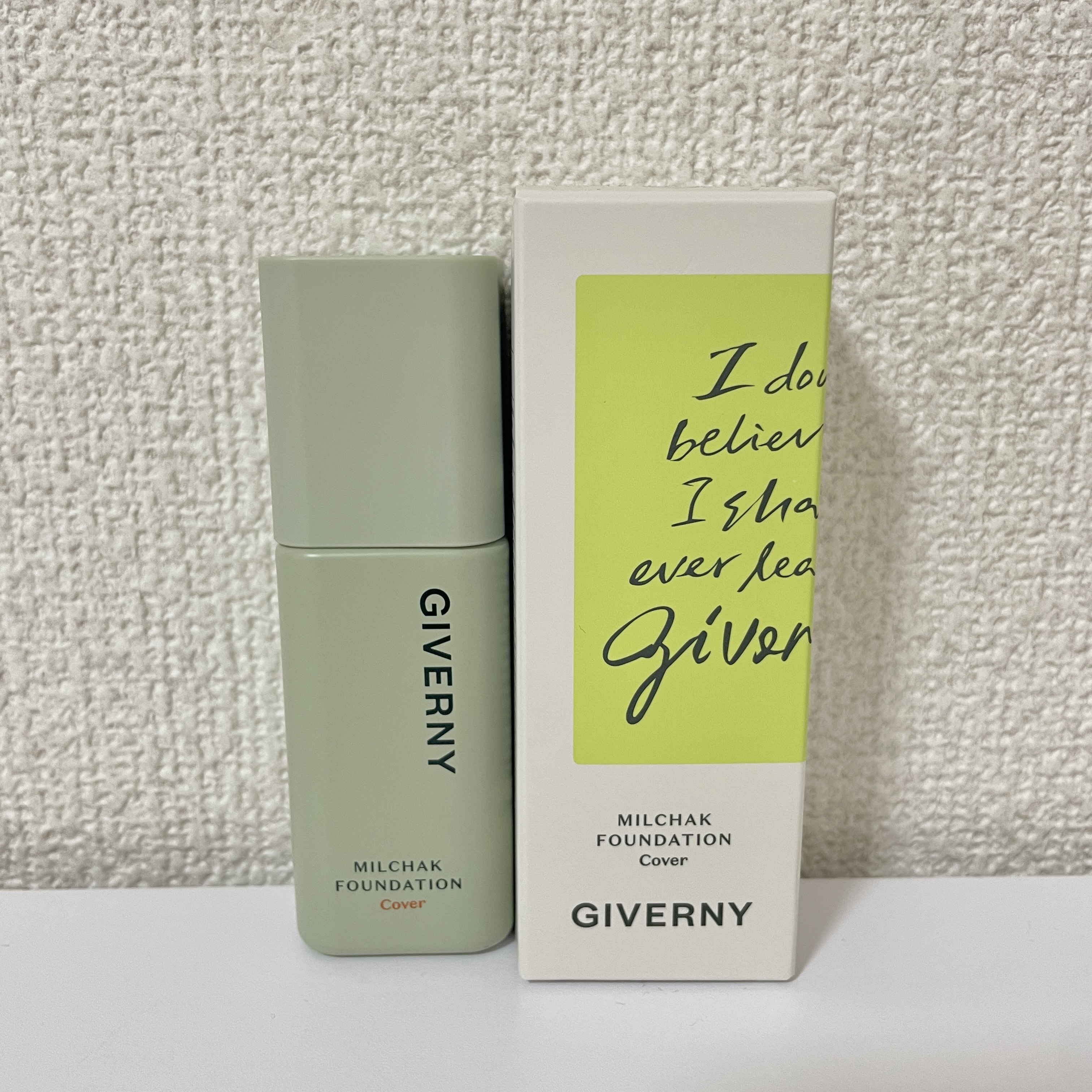 ジヴェルニー 密着カバーファンデーション/GIVERNY/リキッドファンデーションを使ったクチコミ（1枚目）