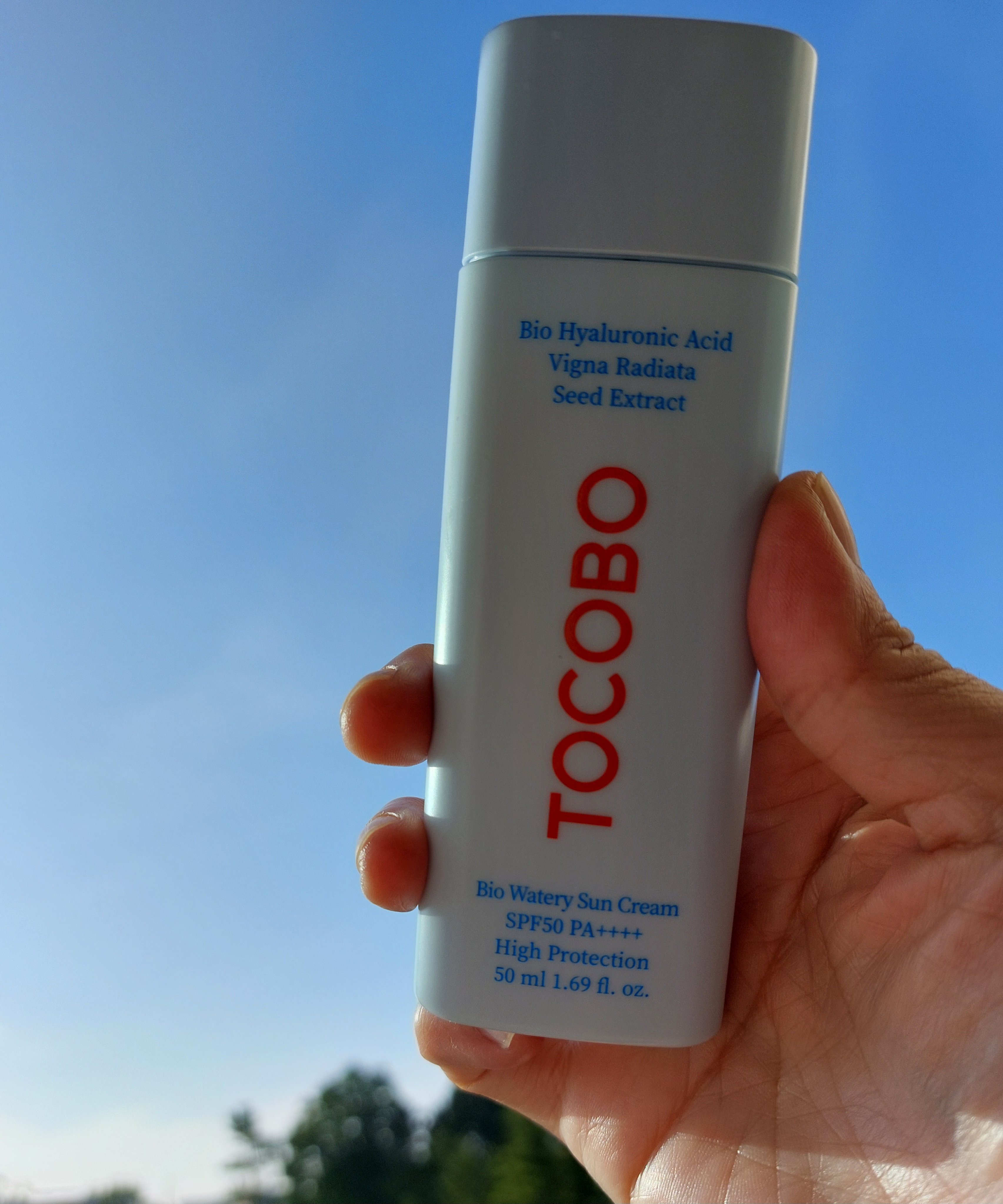 バイオウォータリーサンクリーム/TOCOBO/日焼け止めクリームを使ったクチコミ（1枚目）