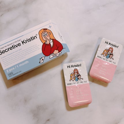 Secretive Kristen/Hapa kristin/カラーコンタクトレンズを使ったクチコミ(1枚目)