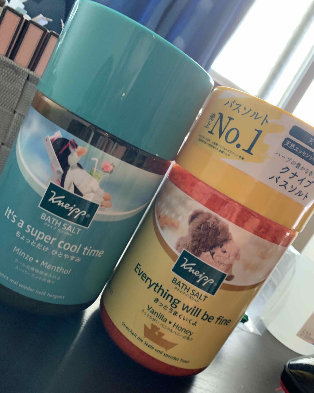 クナイプ バスソルト バニラ&ハニーの香り/クナイプ/無機塩系入浴剤を使ったクチコミ(1枚目)