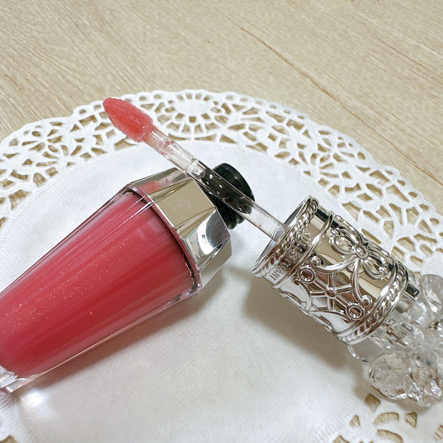 ジルスチュアート クリスタルブルーム リップブーケ セラム/JILL STUART/リッププランパーを使ったクチコミ(4枚目)