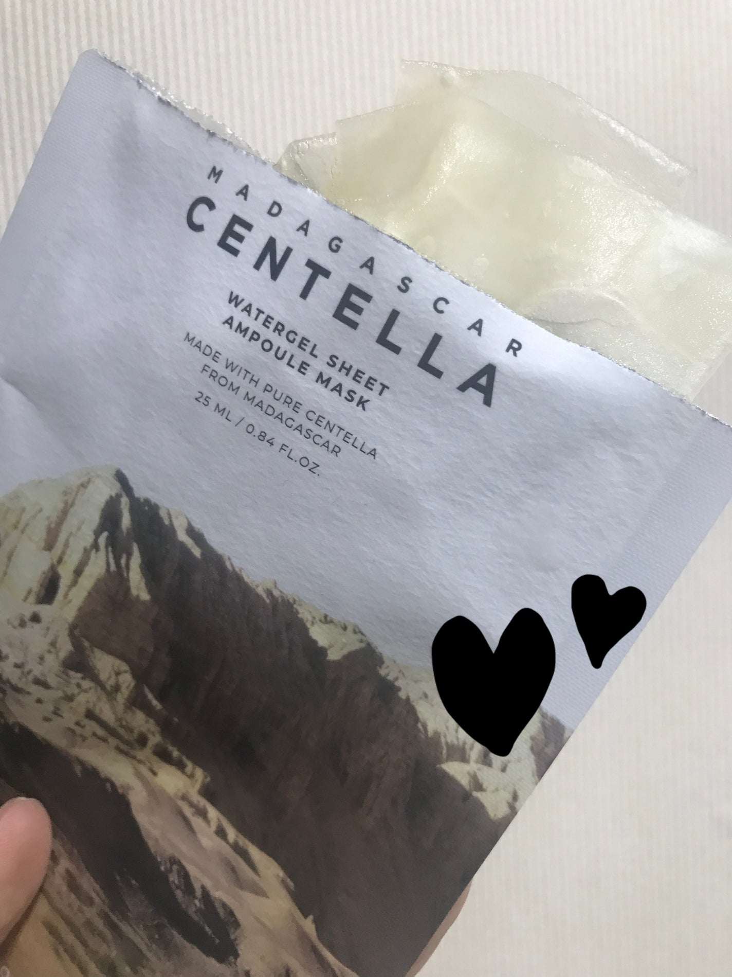 センテラ ウォーターゲルシートアンプルマスク/SKIN1004/シートマスク・パックを使ったクチコミ(2枚目)