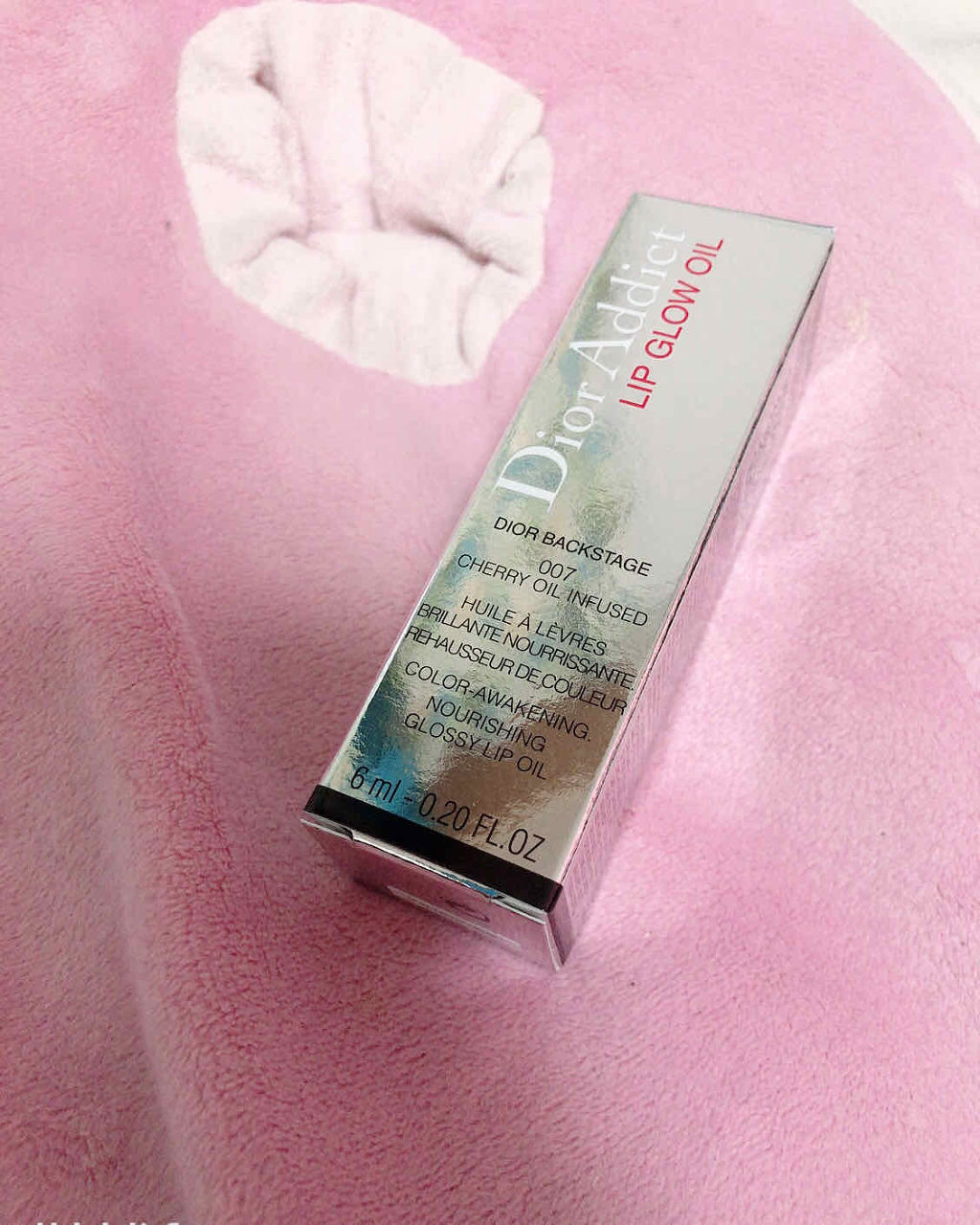 ディオール アディクト リップ グロウ オイル 007 ラズベリー/Dior/リップグロスを使ったクチコミ（2枚目）