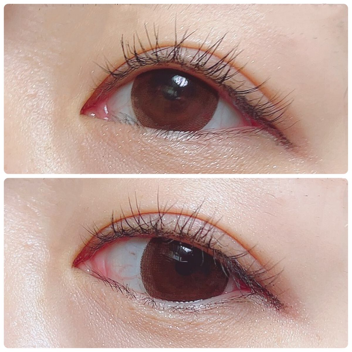 シルキーリキッドアイライナーWP/D-UP/リキッドアイライナーを使ったクチコミ(4枚目)