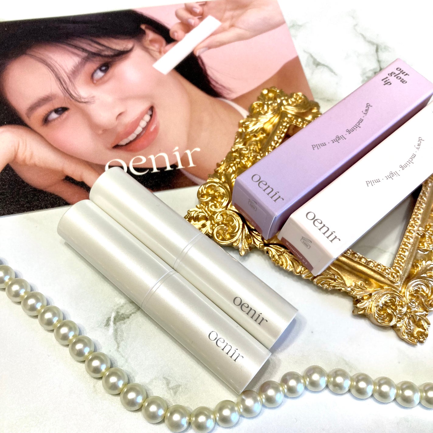 アワーグロウリップ/oenir/口紅を使ったクチコミ(5枚目)