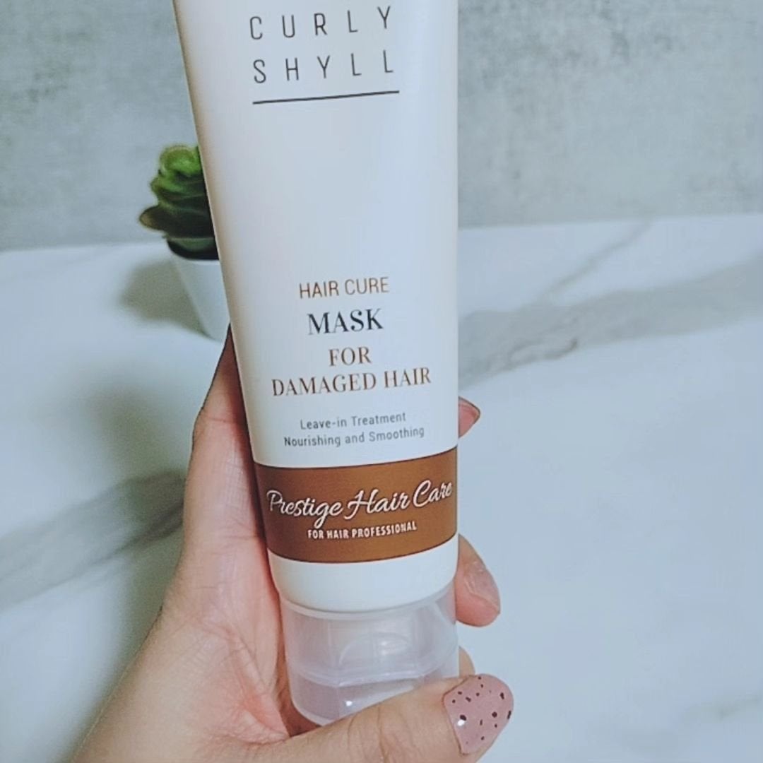 HAIR CURE MASK/CULRY SHYLL/アウトバストリートメントを使ったクチコミ(3枚目)