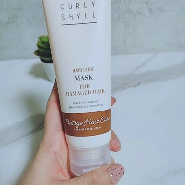 カーリーシール ヘアケアマスクのクチコミ「CURLY SHYLL
(カーリーシール)


ヘアキュアマスク　　100ml
(洗い流さない.....」（3枚目）