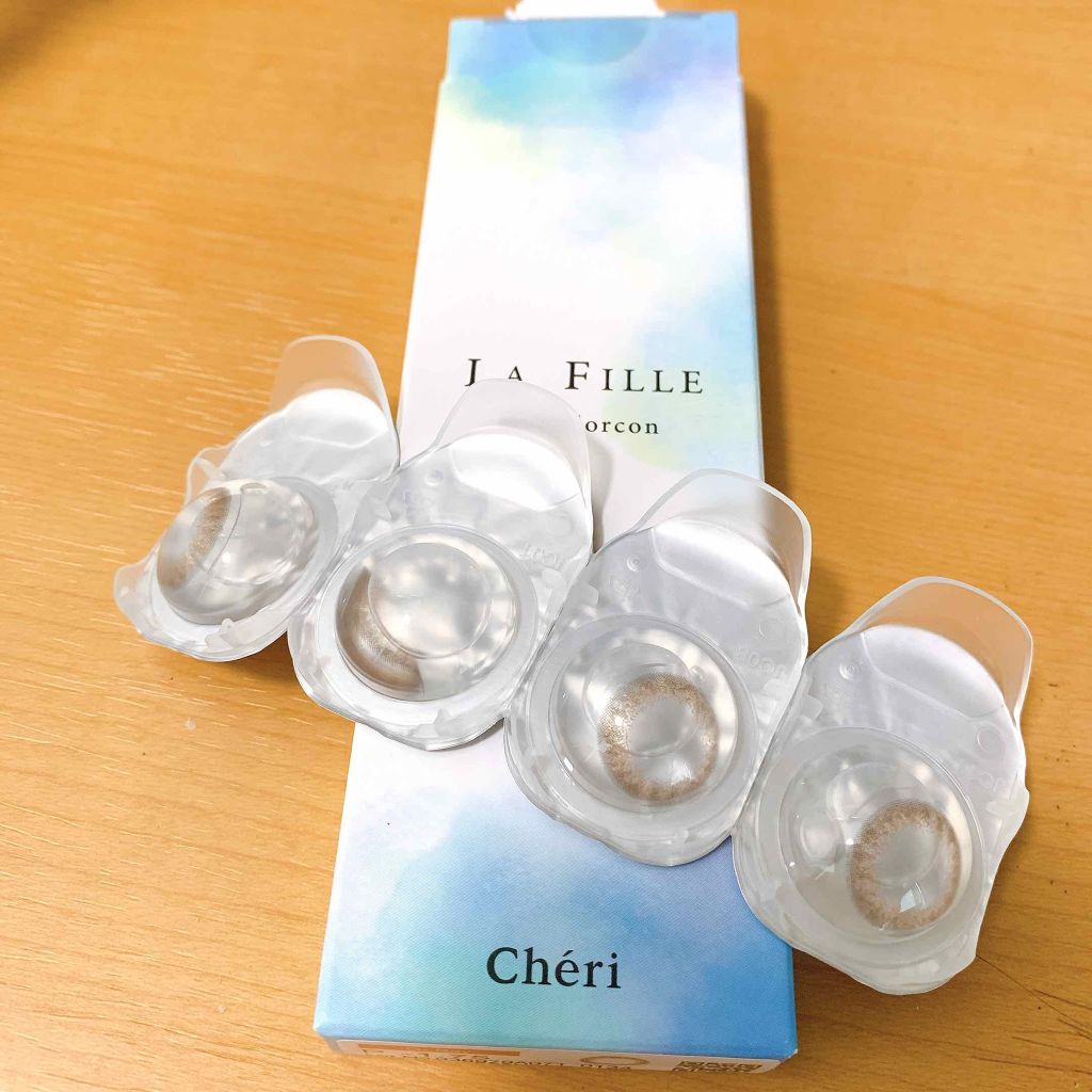 LA FILLE (ラ・フィーユ)/LA FILLE/カラーコンタクトレンズを使ったクチコミ(1枚目)