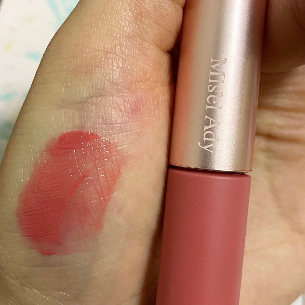 ウォータリーリップティント マット/ミゼルエディ/リップティントを使ったクチコミ(3枚目)